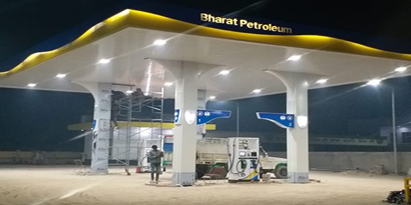 BPCL Petrol pump Canopy - Starpebindia