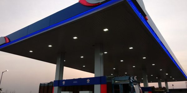 HPCL Petrol Pump Canopy