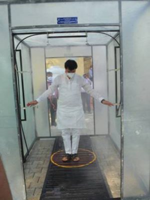 corona sanitization tunnel1