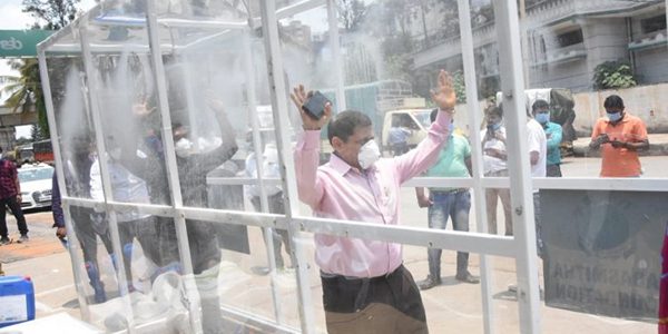 corona sanitization tunnel11